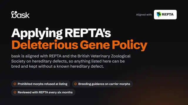 bask applies REPTA's Deleterious Gene Policy